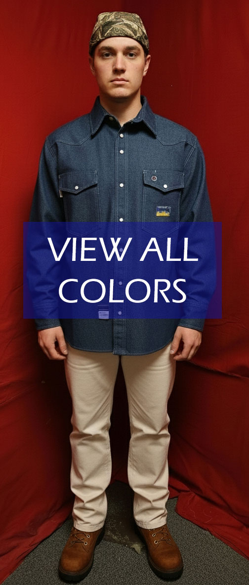 MountainCloth Flame Retardant Welding Shirt - Professional Grade Workwear Made in USA